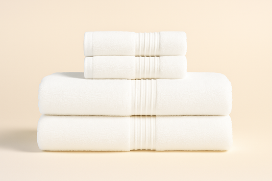 4 Piece White Towel Bale | 700GSM